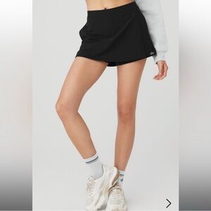 ALO Yoga Black Mini Skort